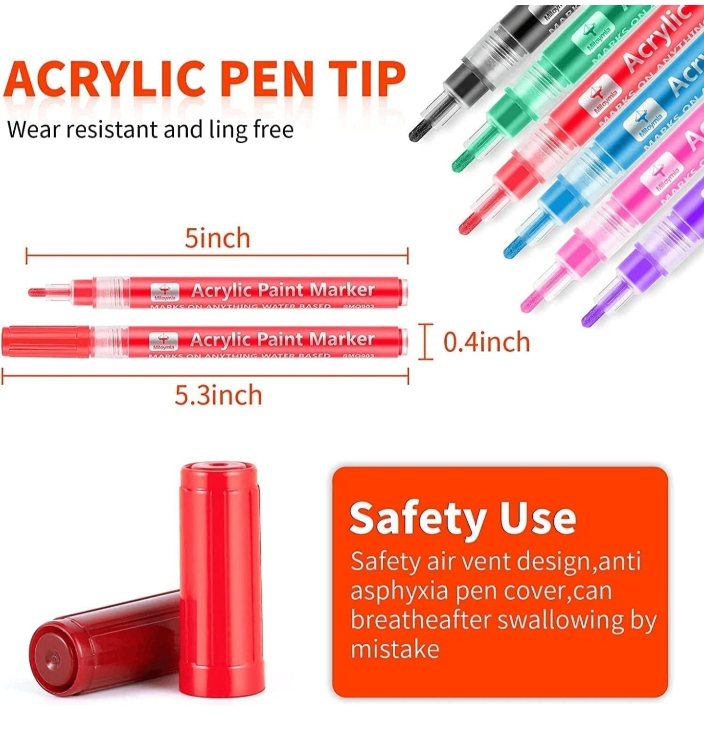 Acrylic Marker Pens