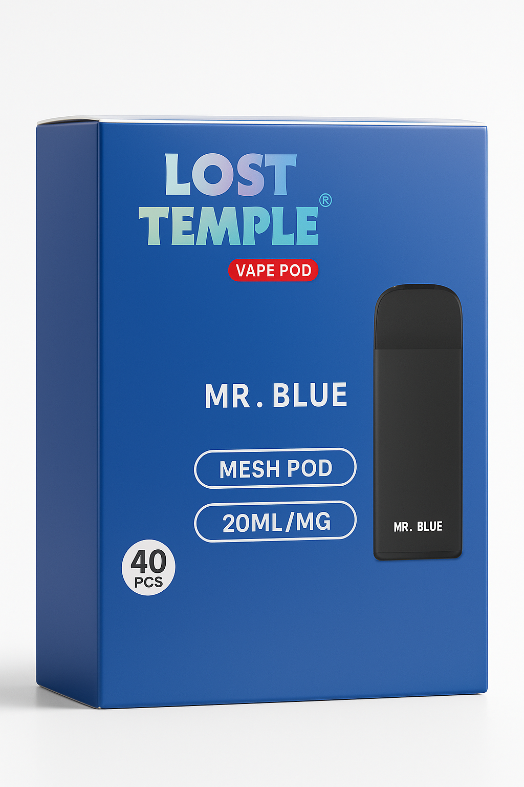 Lost temple MR. BLUE mesh pod