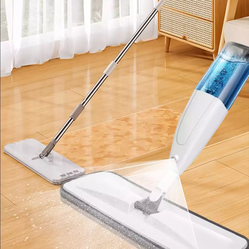Spray Mop for Cleaning Floors Microfibre Flash Speed Power Cleaner 3 Pad Dry Wet