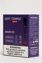 Lost Temple® Grape Ice Vape Pen - 600 Puffs, 20mg/ml Nicotine, Rechargeable with Mesh Coil (10 Pack)