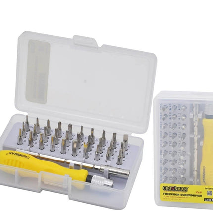 32IN1 Precision Screwdriver Set Magnetic Adjustable Extension Rod Phone Laptop