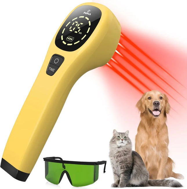 Red Light Therapy for Dogs, Handheld Portable Infrared Light Therapy and Cold Laser Therapy for Pain Relief and Wound Healing, Natural Joint & Muscle Therapy for Pets Dogs Cats