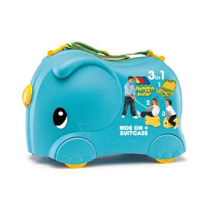 Suitcase Baby Sitting on Trolley Tavel Bag Ride on Kid Luggage Hard Sided