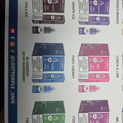 10 full box mix liquid (1 full box -10pcs)
