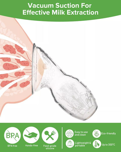 Haakaa Manual Breast Pumps Silicone Breastpump Breastfeeding Pump Milk Pump