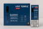 Lost Temple® Blueberry Pomegranate 600 Puffs Vape Pen | 20mg/ml Nicotine | Rechargeable Mesh Coil Pod System (10 Pack)