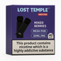 Lost Temple® Mixed Berries Vape Pods – 40 Pack