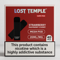 Lost Temple® Strawberry Raspberry Cherry Vape Pods – 40 Pack