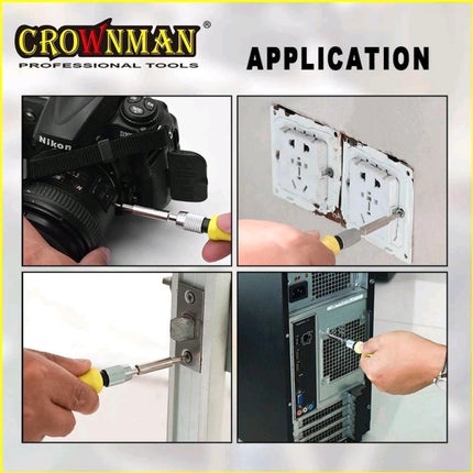 32IN1 Precision Screwdriver Set Magnetic Adjustable Extension Rod Phone Laptop