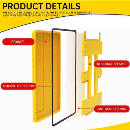 4 Wheel Heavy Duty Folding Sack Truck 150kg - Hand Cart Platform Trolley Dolly