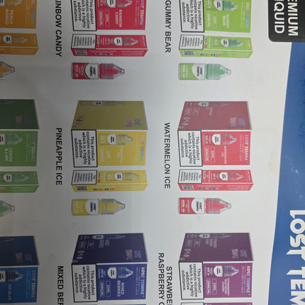 10 full box mix liquid (1 full box -10pcs)