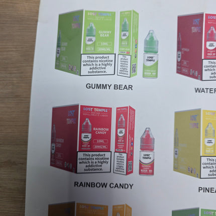 10 full box mix liquid (1 full box -10pcs)