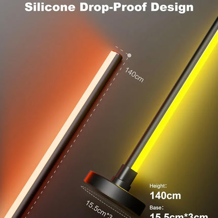 Ydene Smart LED Floor Lamp RGB Corner Light Mood Lighting with Alexa Google Assistant WiFi APP Colour Changing Standing Lamp