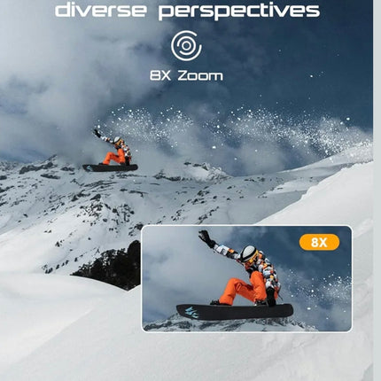 Apexcam Action Camera 4K 60FPS 64MP with 64GB Card WiFi Underwater Camera Waterproof 40M Sports Camera EIS With Ultra HD 2.4G Remote 2 x 1350mAh Batteries and Accessories