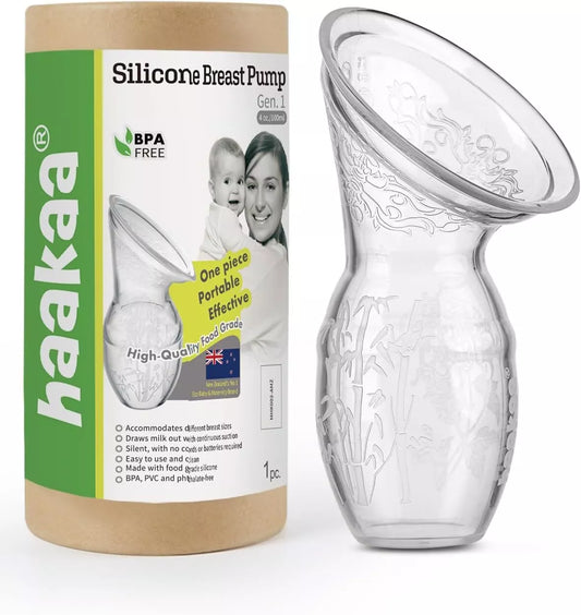 Haakaa Manual Breast Pumps Silicone Breastpump Breastfeeding Pump Milk Pump
