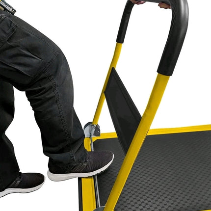 4 Wheel Heavy Duty Folding Sack Truck 150kg - Hand Cart Platform Trolley Dolly