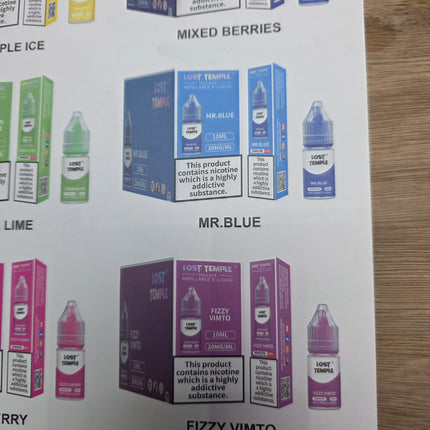 10 full box mix liquid (1 full box -10pcs)