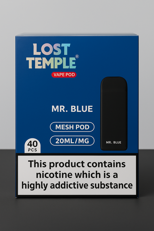 Lost temple MR. BLUE mesh pod
