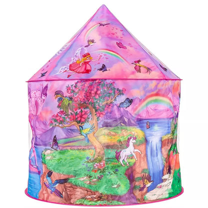 Toys for 3-7 Year Old Girls Unicorn Gifts Pop Up Tent Play Playhouse Kid Outdoor