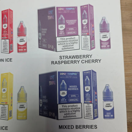 10 full box mix liquid (1 full box -10pcs)