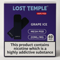 Lost Temple® Grape Ice Vape Pods – 40 Pack