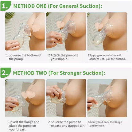 Haakaa Manual Breast Pumps Silicone Breastpump Breastfeeding Pump Milk Pump