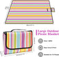200x200cm Extra Large Picnic Blanket Waterproof Garden Camping Mat Tent Carpet