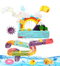 HOLY Fun Baby Bath Toy, Interactive Light Up & Musical Bathtub Toys for Toddlers, Floating Squirting Toys for Boys and Girls