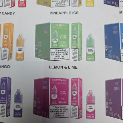 10 full box mix liquid (1 full box -10pcs)