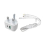 Pack USB C Plug UK iPhone Charger Fast Phone Apple USBC Lighting 2 in 1 Cable