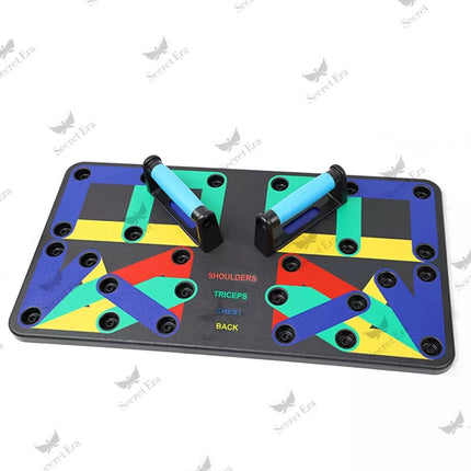 Push Up Board Portable Folding Exercise Workout Chest Back Exercise Workout