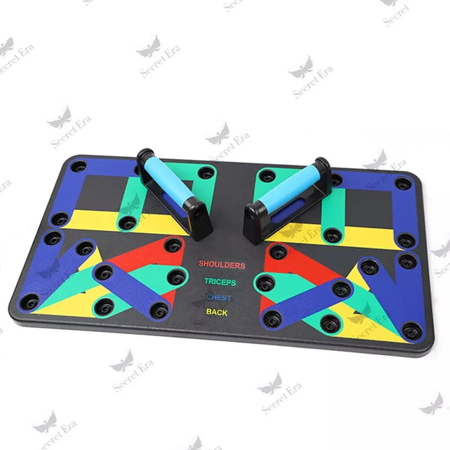 Push Up Board Portable Folding Exercise Workout Chest Back Exercise Workout